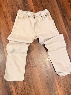 Light Blue acid wash Straight-Leg Jeans 501XX